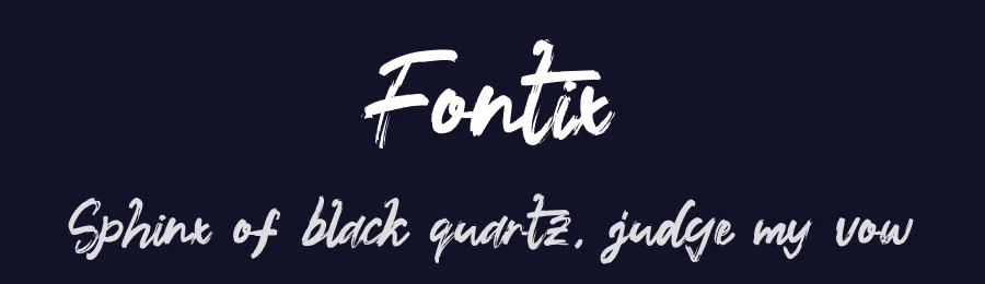 Fontix by Khurasan — Display Font — thumbnail 2