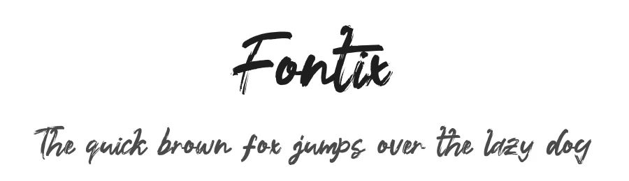 Fontix by Khurasan — Display Font