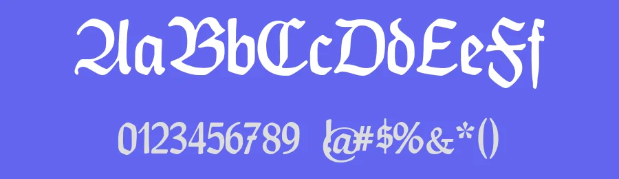Franken Deutsch by Peter Wiegel nach Alfons Schneider, 1936 — Script Handwritten Font — thumbnail 3