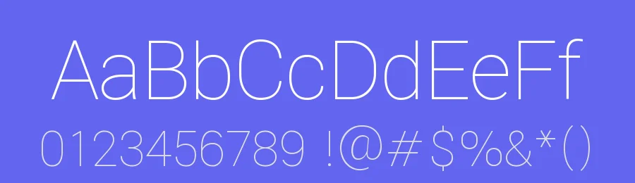 Freesentation by glyphs from Roboto by Christian Robertson / Hangul glyphs from Noto Sans CJK(Source Han Sans) by Jang Soo-young and Kang — Sans Serif Font — thumbnail 3