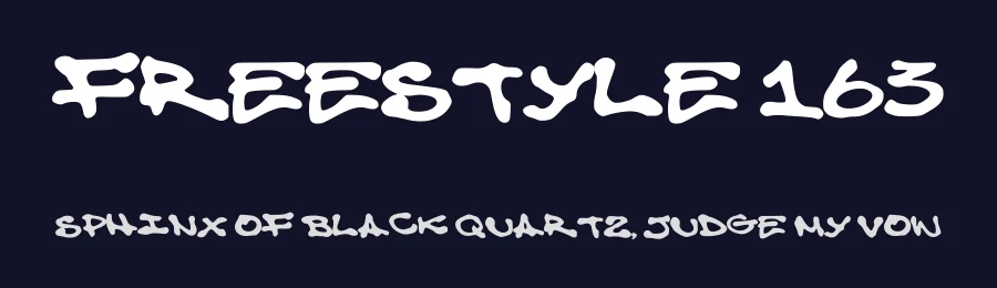 Freestyle 163 — Script Handwritten Font — thumbnail 2