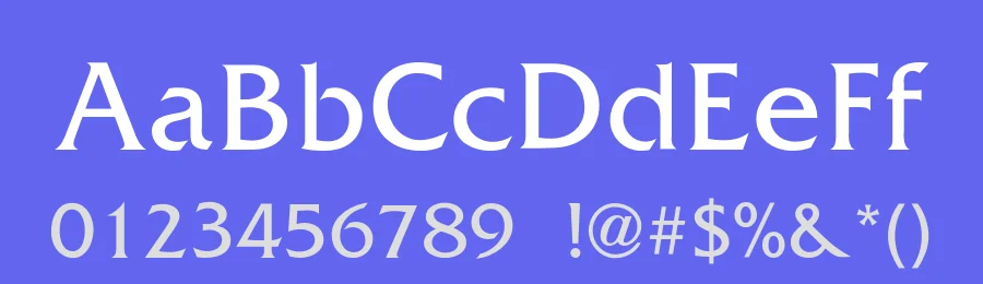 Friz Quad — Serif Font — thumbnail 3