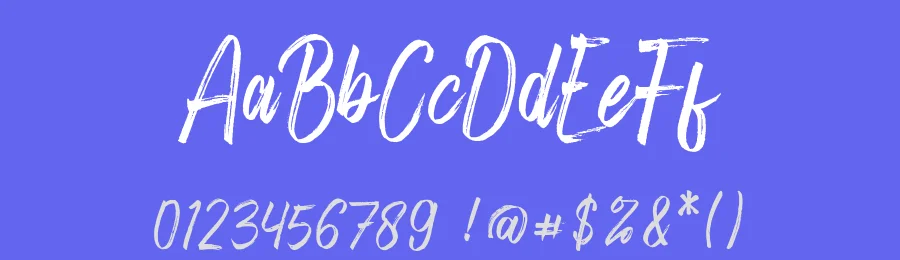Fronds Getturing by Chaidir — Script Handwritten Font — thumbnail 3