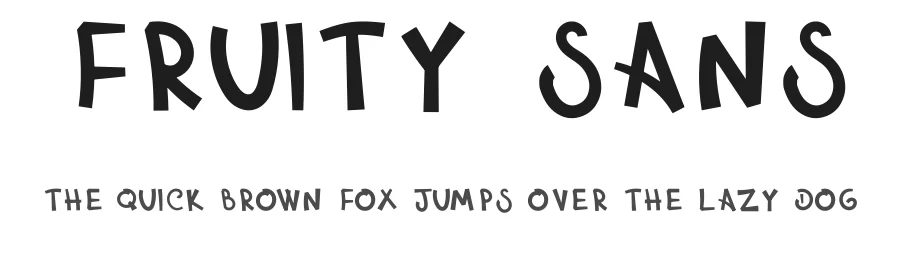 Fruity Sans