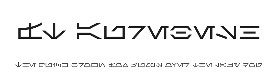 FT Aurebesh by Rodrigo Fuenzalida — Display Font