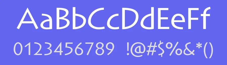 Funever Sans — Sans Serif Font — thumbnail 3