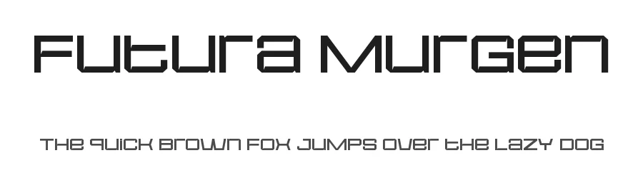 Futura Murgen by Funtype Co. — Display Font