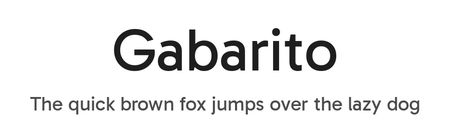 Gabarito by Leandro Assis / Alvaro Franca / Felipe Casaprima — Sans Serif Font