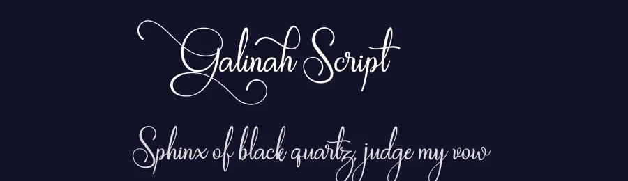 Galinah Script by Gilart Studio 2019 — Script Handwritten Font — thumbnail 2