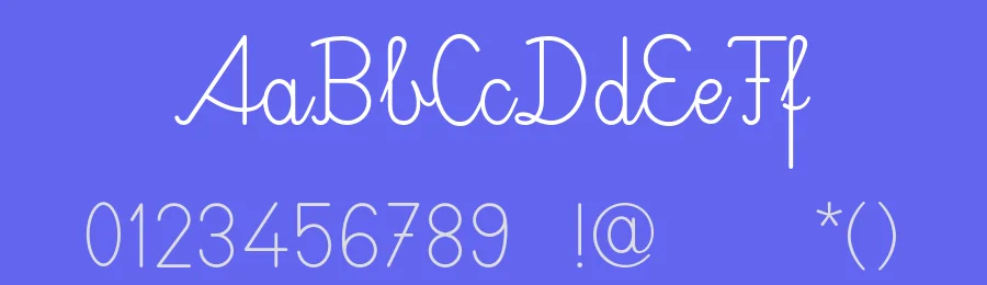 GE Typo Libre by Vista Multimedia SA — Script Handwritten Font — thumbnail 3