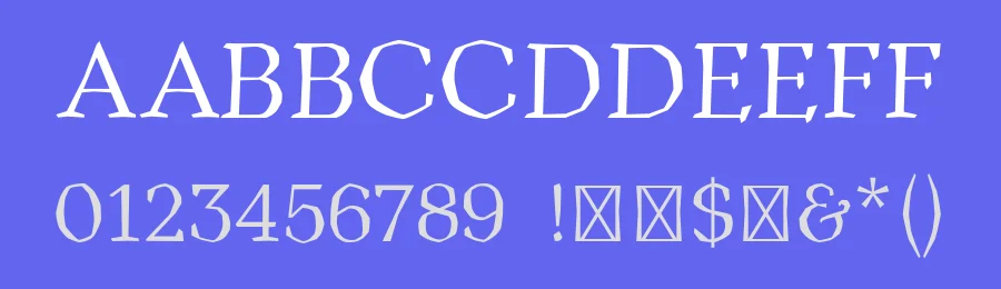 Gehaks by Emily Michajlenko — Serif Font — thumbnail 3