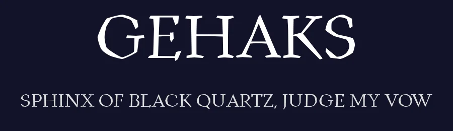 Gehaks by Emily Michajlenko — Serif Font — thumbnail 2