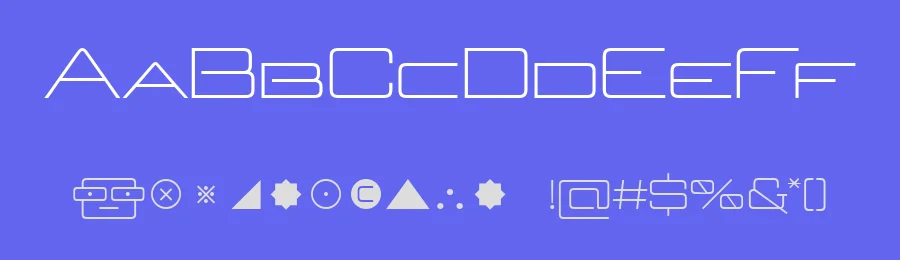 Geoplace Small Caps by Fernando Haro — Display Font — thumbnail 3