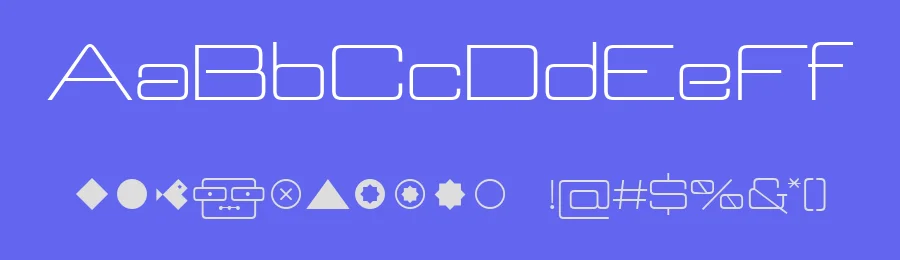 Geoplace by Fernando Haro — Display Font — thumbnail 3