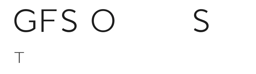 GFS Orpheus Sans by George Triantafyllakos — Sans Serif Font