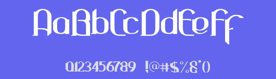 Ghallore by Glyphstyle — Display Font — thumbnail 3
