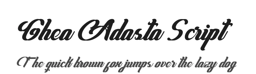 Ghea Adasta Script by Candi Erwanto — Script Handwritten Font