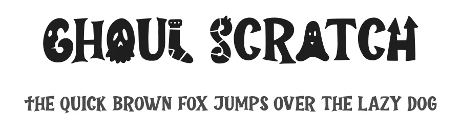 Ghoul Scratch by Lettersweet — Script Handwritten Font