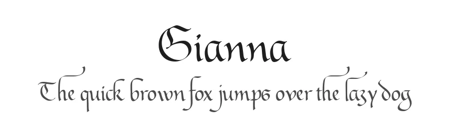Gianna by Peter Wiegel — Script Handwritten Font
