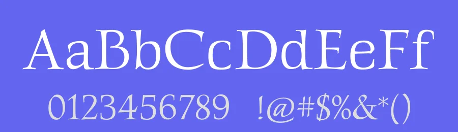 Gideon Roman by Robert E. Leuschke — Serif Font — thumbnail 3