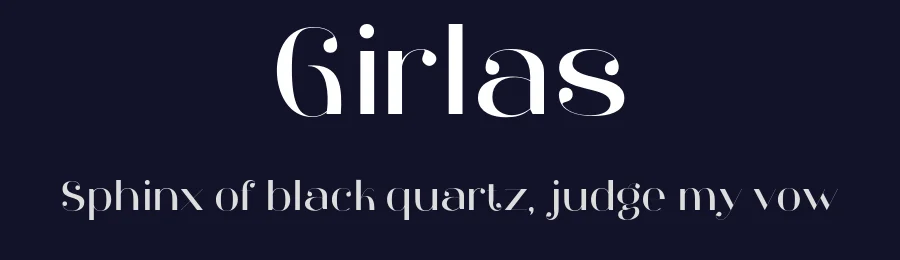 Girlas by Ekayasa | Authentype — Serif Font — thumbnail 2