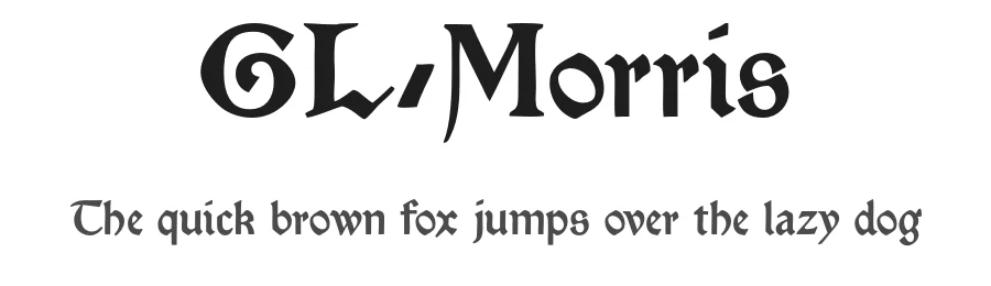 GL-Morris by Gutenberg Labo — Script Handwritten Font
