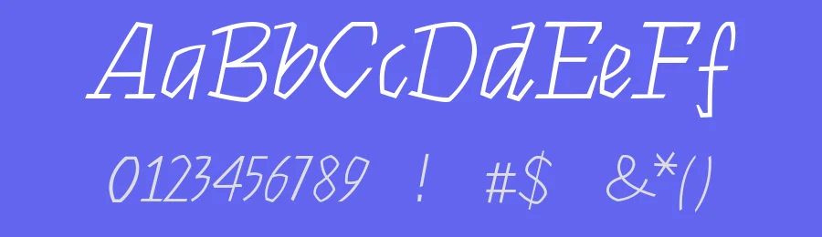 Glacier by Quentin Juhel — Script Handwritten Font — thumbnail 3