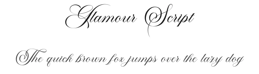 Glamour Script by mr.nazar — Script Handwritten Font