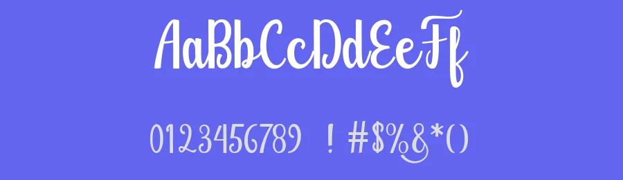 Glitter Script by Deniz86 — Script Handwritten Font — thumbnail 3
