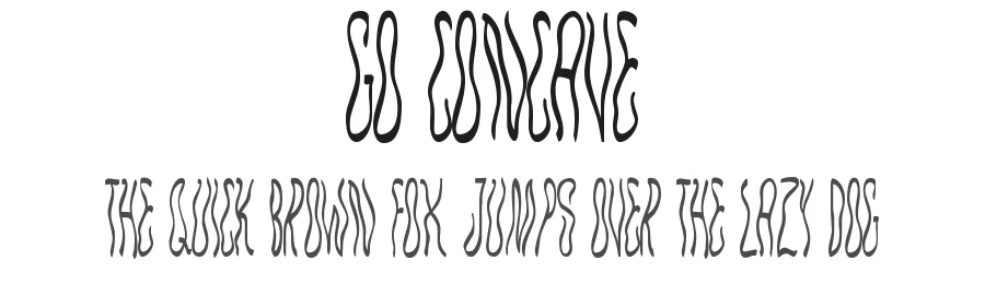 GO Concave by Patrizia Bürkli & Olivia Hubli — Script Handwritten Font