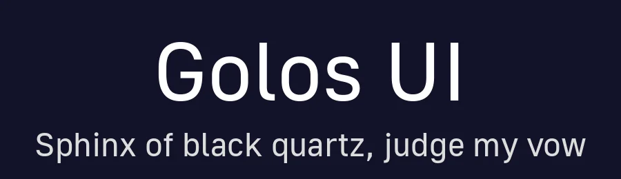 Golos UI by A.Korolkova, Vitaly Kuzmin — Sans Serif Font — thumbnail 2