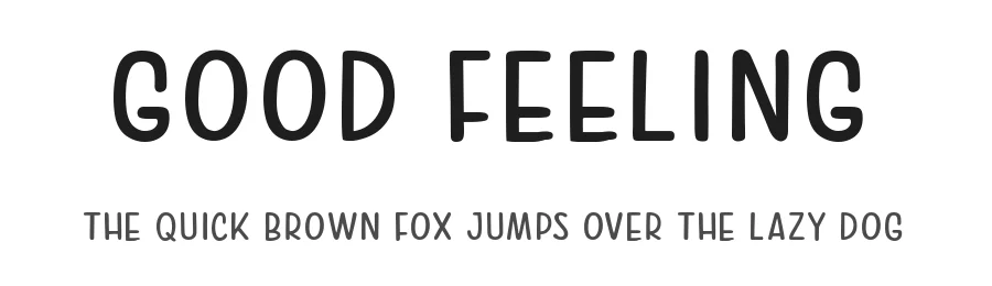 Good Feeling by Subectype — Script Handwritten Font
