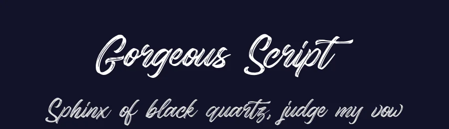 Gorgeous Script by Adhi Nugraha @superkij — Script Handwritten Font — thumbnail 2