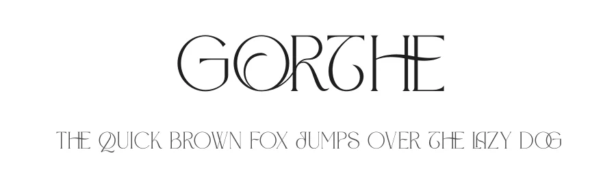 Gorthe by Heru Utama Putra — Serif Font