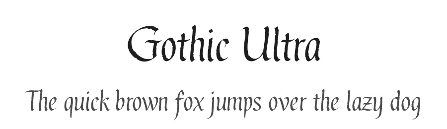 Gothic Ultra