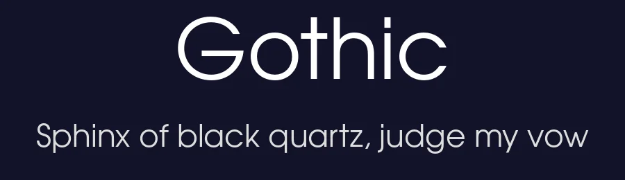 Gothic — Script Handwritten Font — thumbnail 2