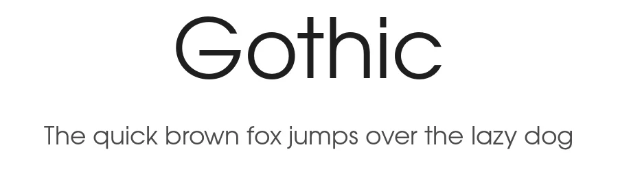 Gothic — Script Handwritten Font