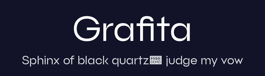 Grafita by Slava Antipov — Sans Serif Font — thumbnail 2