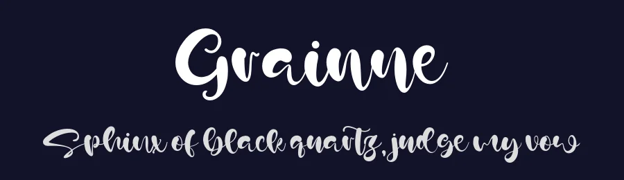 Grainne by Staircase Studio — Script Handwritten Font — thumbnail 2