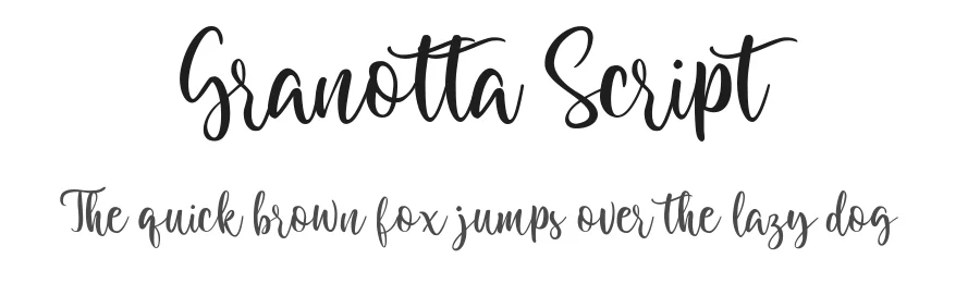 Granotta Script by Gameboth Studio — Script Handwritten Font