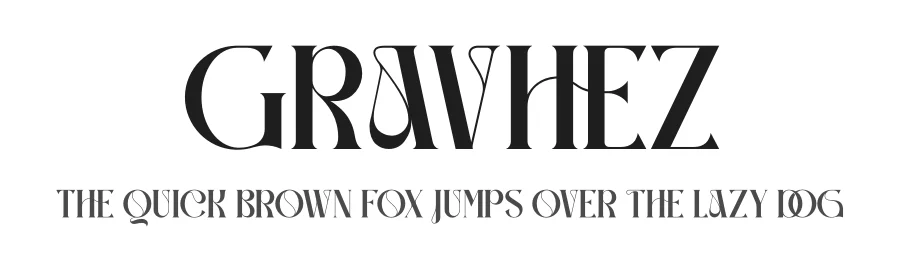 Gravhez by Heru Utama Putra — Serif Font