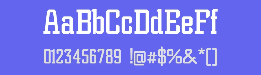 Grecha — Slab Serif Font — thumbnail 3