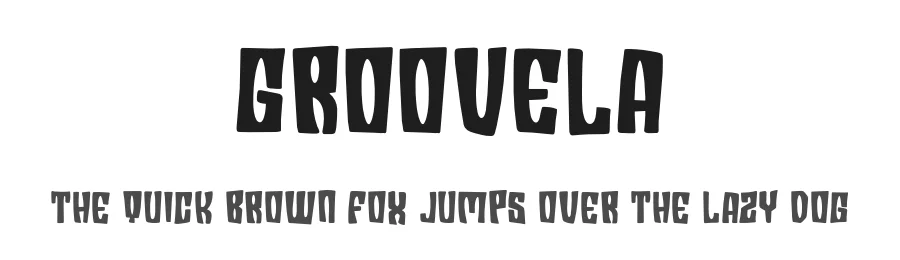 Groovela by Lettersweet — Display Font