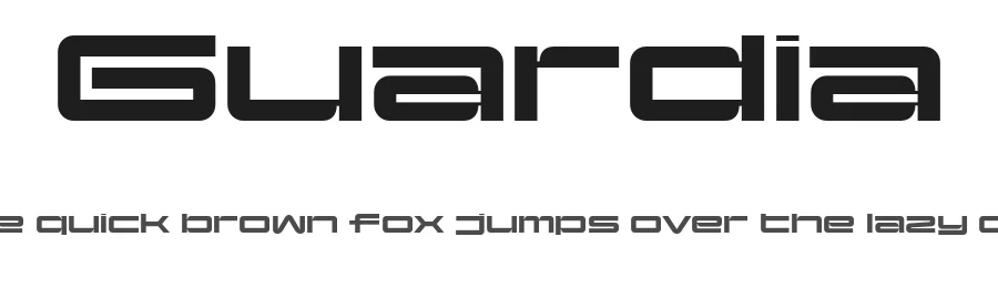 Guardia by Mateo Broillet — Display Font