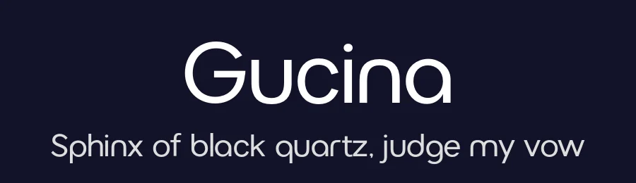 Gucina by By Abdul Artega — Sans Serif Font — thumbnail 2