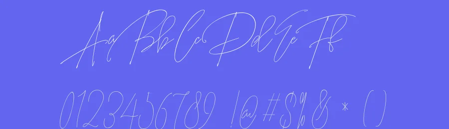 Guitarist Script by Deniz86 — Script Handwritten Font — thumbnail 3