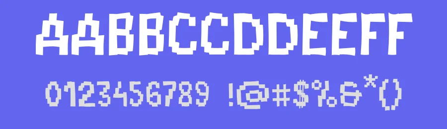 Handdrawn Pixel — Script Handwritten Font — thumbnail 3