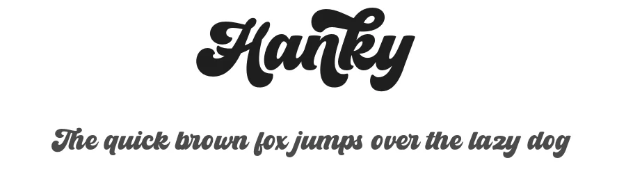 Hanky by Lettersweet — Script Handwritten Font