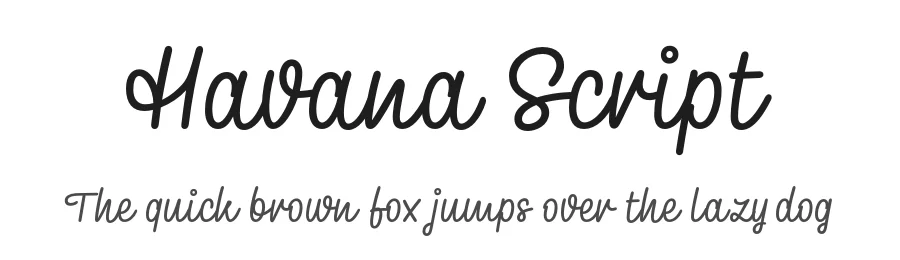 Havana Script by Joanna Angulska — Script Handwritten Font