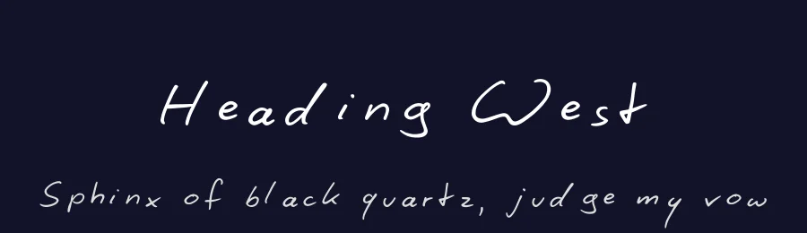 Heading West by Stephan Wagner — Script Handwritten Font — thumbnail 2